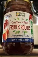 Mängden socker i Confiture allégée  fruits rouges
