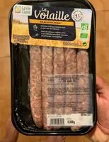 Mängden socker i Saucisse de volaille