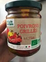 Mängden socker i Poivrons grillés