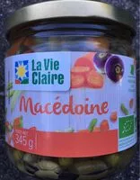 Mängden socker i Macédoine bio