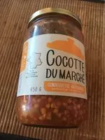 Mängden socker i Cocotte du marché