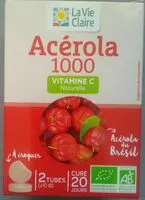Mängden socker i Acerola 1000