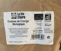 Mängden socker i Graines de courge biologique