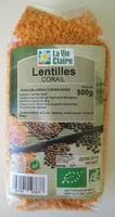 Mängden socker i Lentilles Corail