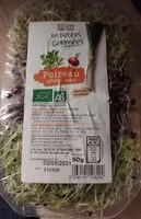 Mängden socker i Les petites germées- poireau alfalfa radis