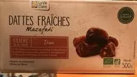 Mängden socker i Dattes fraiches mazafati