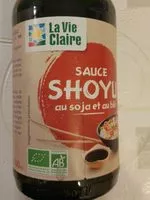 Mängden socker i Sauce Shoyu au soja et au blé