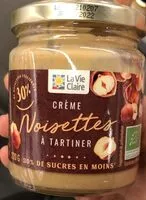 Mängden socker i Creme noisettes