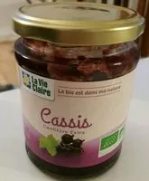 Mängden socker i Confiture extra cassis