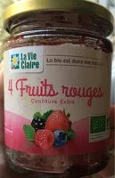 Mängden socker i confiture extra 4 fruits rouges