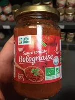 Mängden socker i Sauce Tomate Bolognaise