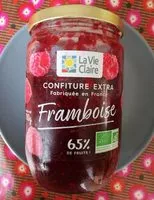 Mängden socker i Confiture extra franboise
