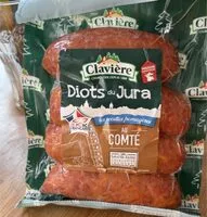 Mängden socker i Diot du jura au Comté