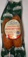 Mängden socker i Saucisse de Montbéliard IGP