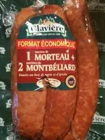 Mängden socker i Saucisses 1 Morteau + 2 Montbeliard