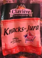 Mängden socker i Véritables Knacks du Jura