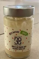 Mängden socker i Pâte de noix de cajou toastée