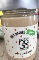 Mängden socker i Pâte d'amande bio