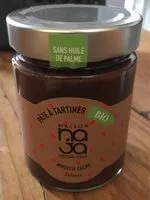 Mängden socker i Pâte à tartiner bio Noisette cacao intense