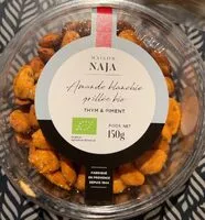 Mängden socker i Amandes blanchies grillées