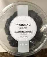 Mängden socker i Pruneau d'Ente