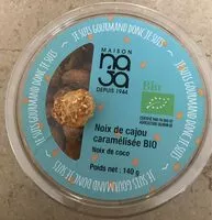 Mängden socker i Noix de cajou caramélisée-noix de coco