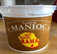 Mängden socker i Poudre de manioc