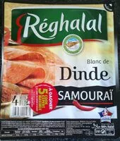 Mängden socker i Blanc de dinde samouraï