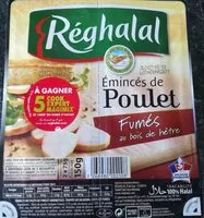 Mängden socker i Émincés de poulet fumés au bois de hêtre