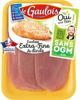 Mängden socker i Le Gaulois escalopes de dinde fines 360g