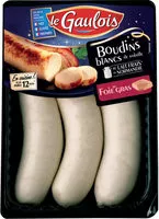 Mängden socker i Boudins Blancs au foie gras