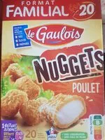 Mängden socker i Nuggets poulet Le Gaulois