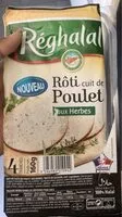 Mängden socker i Rôti cuit de poulet aux herbes