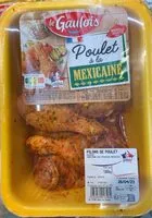 Mängden socker i Manchons de Poulet à la mexicaine