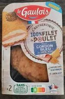 Mängden socker i Cordon bleu au cantal AOP