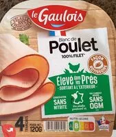 Mängden socker i Blanc de poulet Sortant à l'Extérieur Dans Les Prés Façon Rôtissoire Le Gaulois