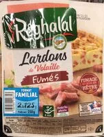 Mängden socker i Lardons de volaille fumés