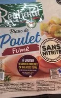 Mängden socker i Blanc de poulet fumé