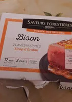 Mängden socker i Bison Pavés marinés Sirop d'érable