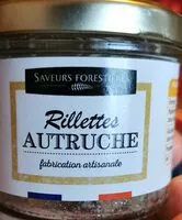 Mängden socker i Rillette autruche