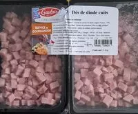 Mängden socker i Dés de dinde cuits