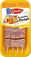 Mängden socker i brochettes de poulet tomate et volaille decor