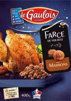 Mängden socker i Farce de volaille aux marrons