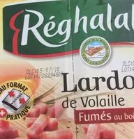 Mängden socker i Réghalal Lardons de volaille fumés au bois de hêtre halal