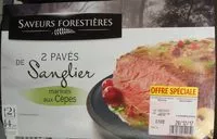 Mängden socker i 2 Pavés de Sanglier Marinés aux Cèpes