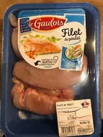 Mängden socker i Escalopes de poulet jaune LE GAULOIS, 6 pieces