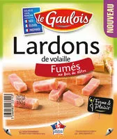 Mängden socker i Lardons de volaille fumés Le Gaulois