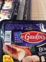 Mängden socker i boudins blancs nature 4+2 gratuits