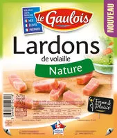 Mängden socker i Lardons de volaille nature Le Gaulois