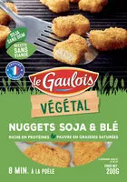 Mängden socker i nuggets soja et blé le gaulois vegetal